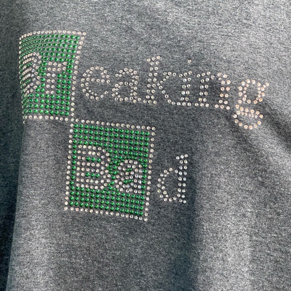 Breaking Bad, Grey, sequined T-shirt.  XL - Picture 6 of 6